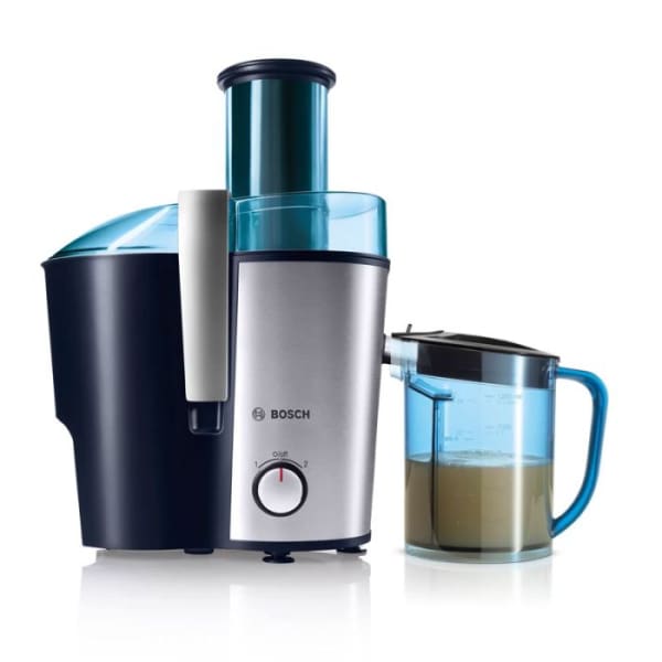 Centrifugeuse BOSCH 1000W Inox & bleu (MES3500) Centrifugeuse BOSCH 1000W Inox & bleu (MES3500)